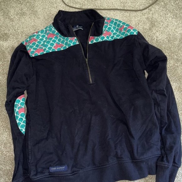 Womens Simply Southern Pullover w/ Elbow Patches - Picture 4 of 5